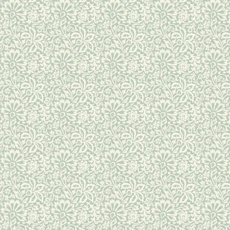 G P & J Baker Wallpaper BW45097.4 Flora Aqua