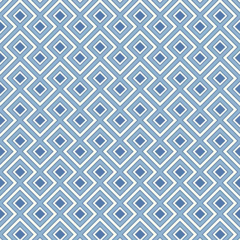 G P & J Baker Wallpaper BW45098.1 La Fiorentina Small Blue