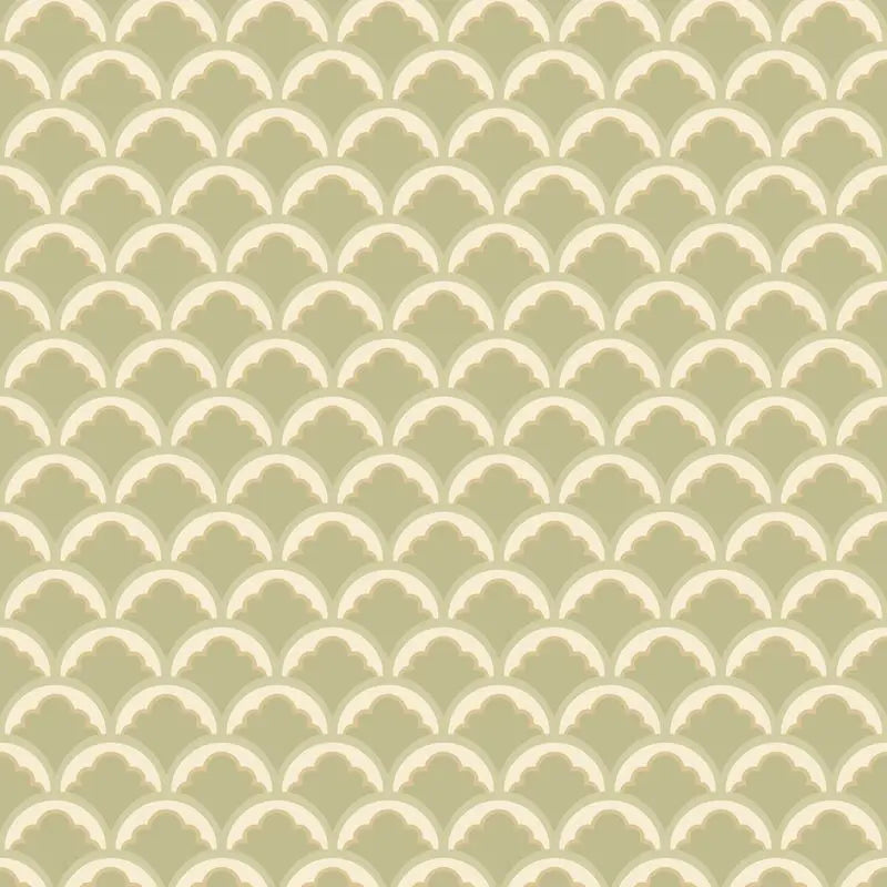 G P & J Baker Wallpaper BW45099.5 Mount Temple Small Sage