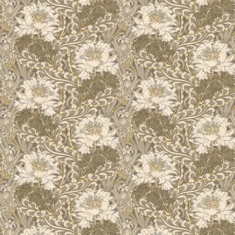 G P & J Baker Wallpaper BW45105.4 Brantwood Woodsmoke