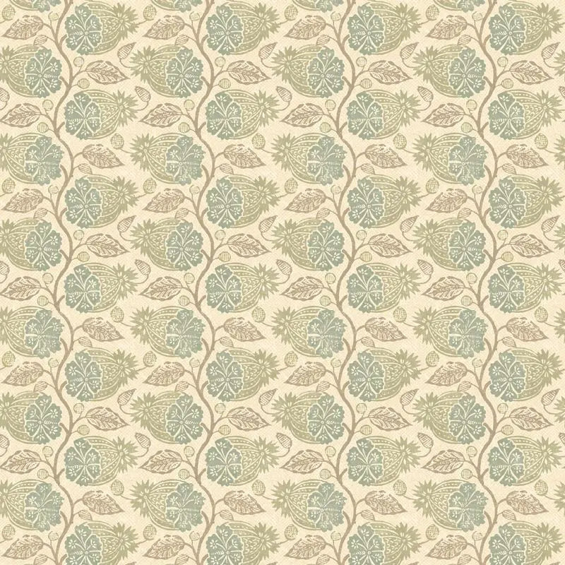 G P & J Baker Wallpaper BW45114.2 Calcot Aqua