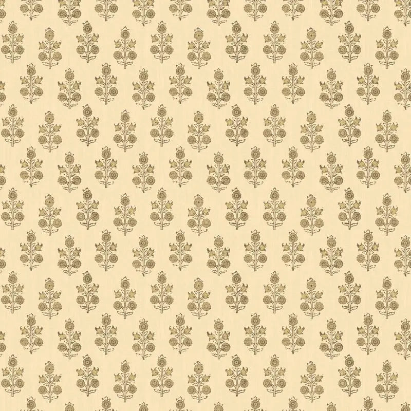 G P & J Baker Wallpaper BW45117.4 Poppy Sprig Parchment