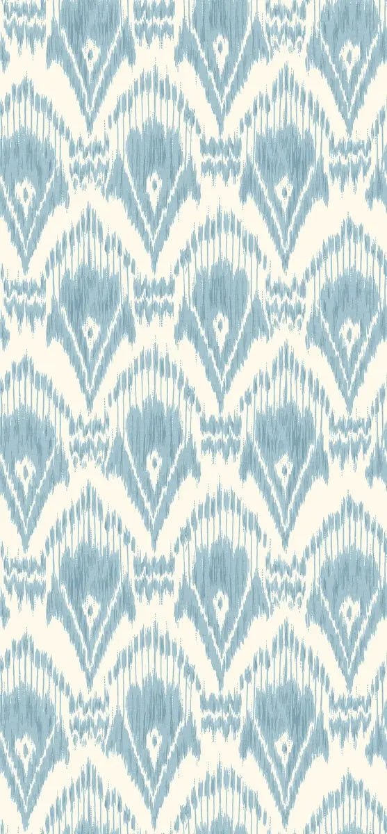 G P & J Baker Wallpaper BW45130.6 Zaraband Soft Blue