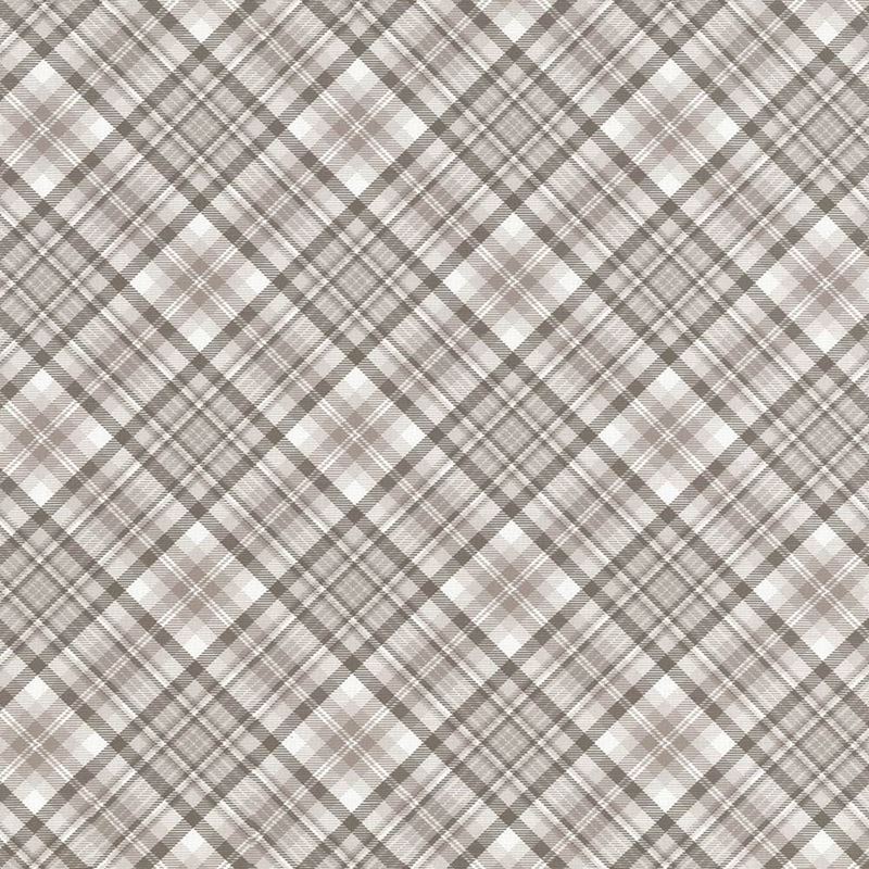 Kasmir Fabric Campagne Plaid Natural