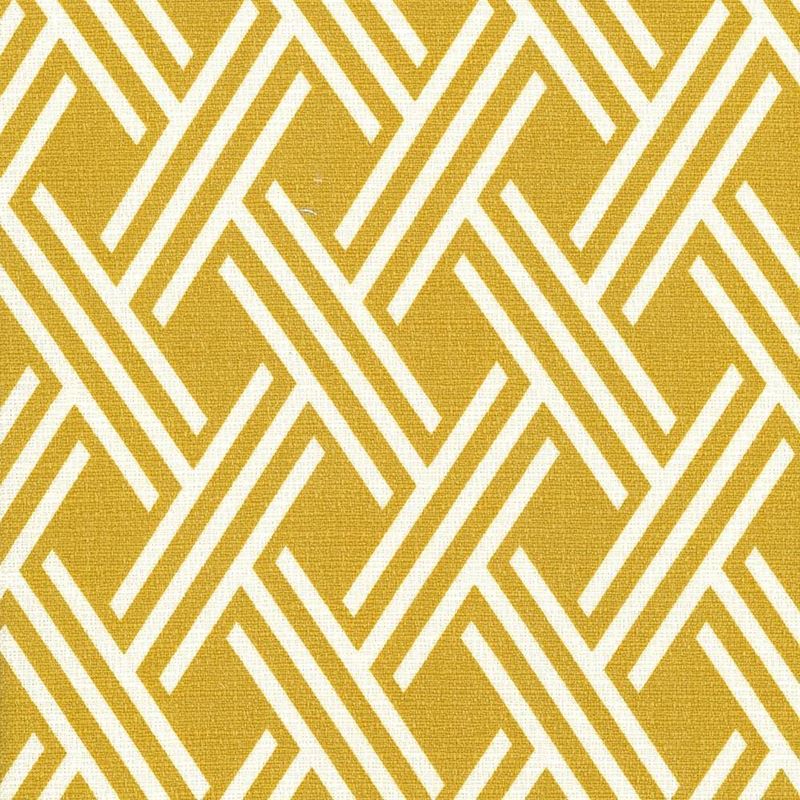 Kasmir Fabric Canton Trellis Goldenrod