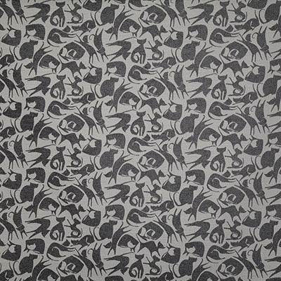 Pindler Fabric CAT031-GY01 Catastic Charcoal