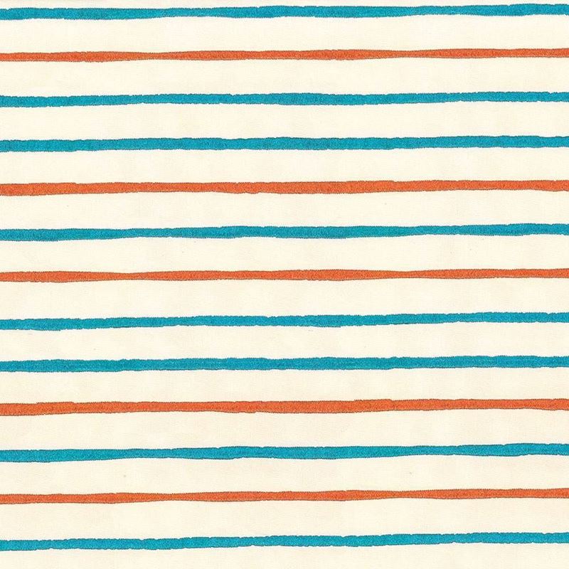 Kasmir Fabric Catano Stripe Tangerine