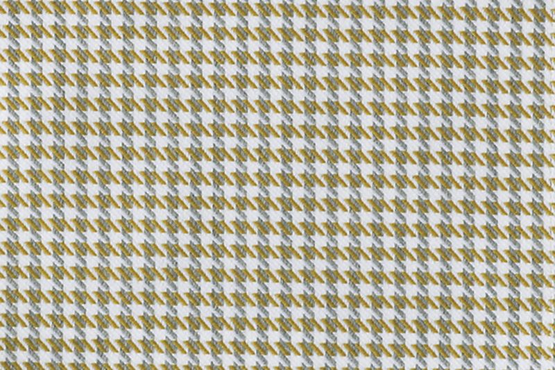 Scalamandre Fabric CH 02034332 Pied De Poule Mustard