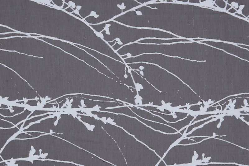 Scalamandre Fabric CH 07011071 Ikebana Denim