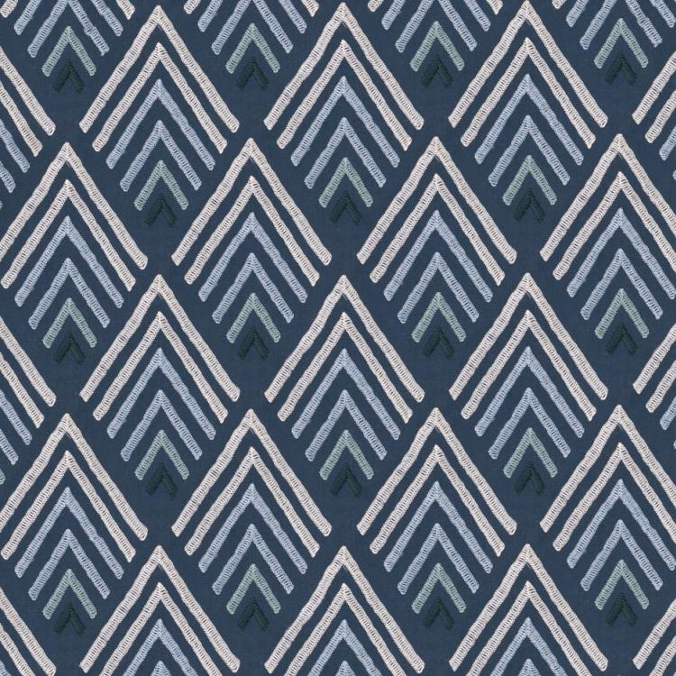 RM Coco Fabric Chevalier Indigo