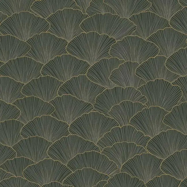 York Wallpaper CI2336 Luminous Ginkgo