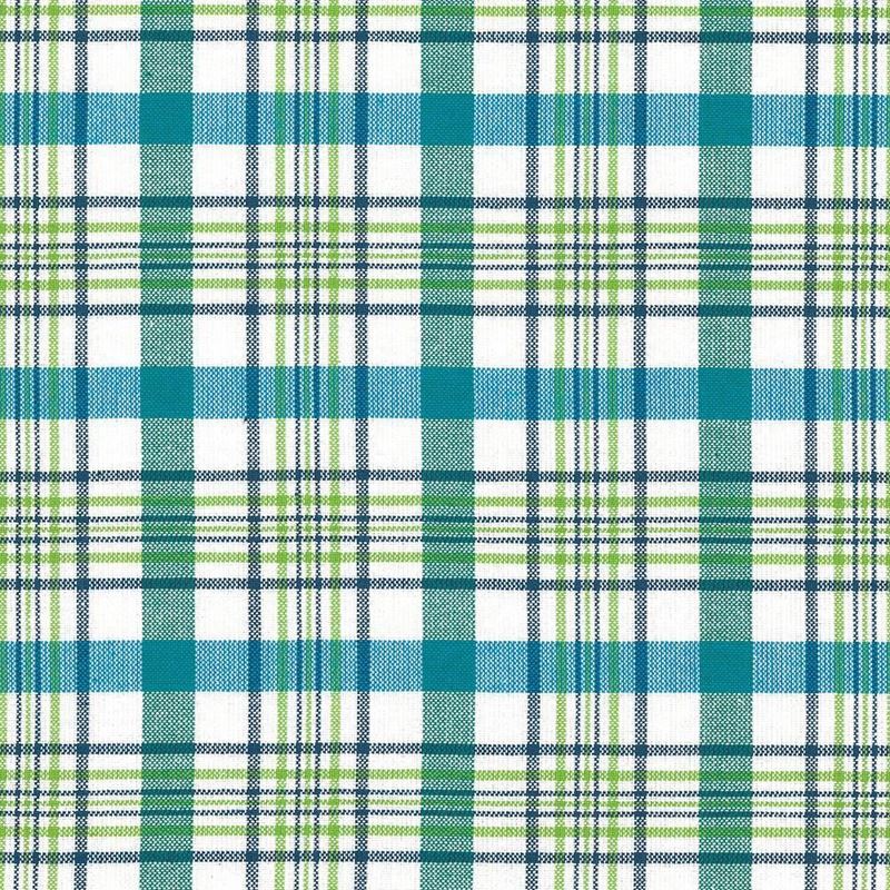 Kasmir Fabric Cicero Plaid Isle Waters