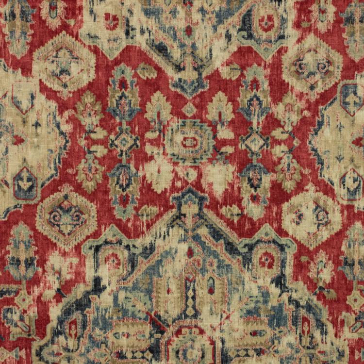 RM Coco Fabric Cimmaron Lodge Moroccan Red