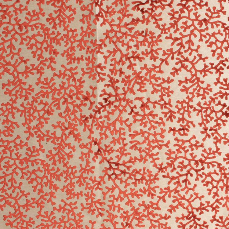 RM Coco Fabric Coral Splendor Rust