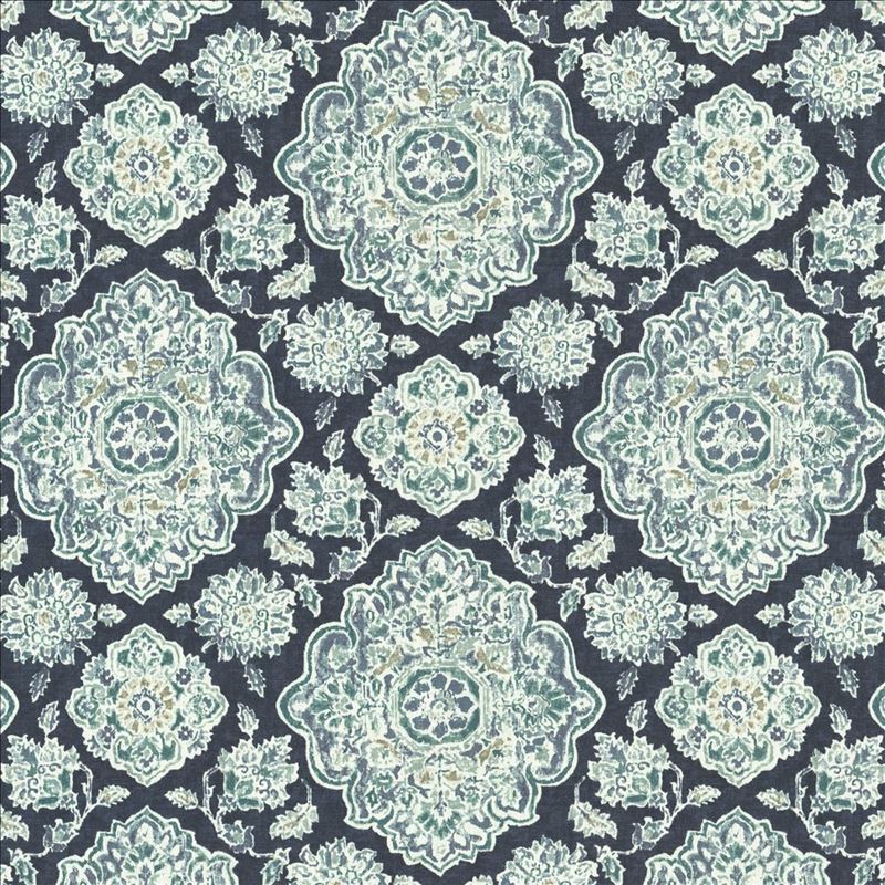 Kasmir Fabric Cowan Court Indigo