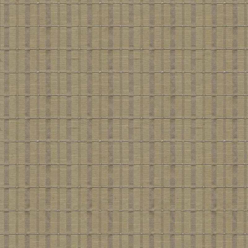 Kasmir Fabric Crisscross Plaid Flax