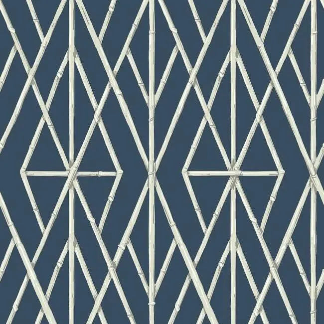 York CV4449 Riviera Bamboo Trellis Wallpaper