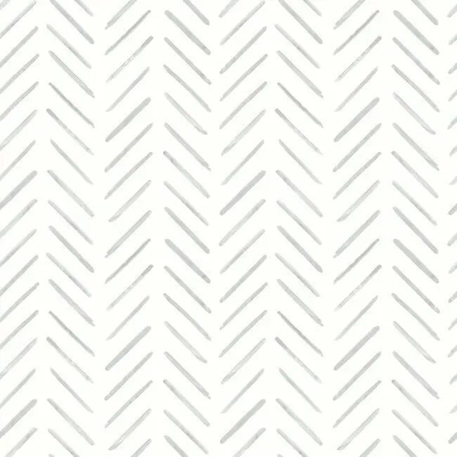 York CV4453 Painted Herringbone Wallpaper