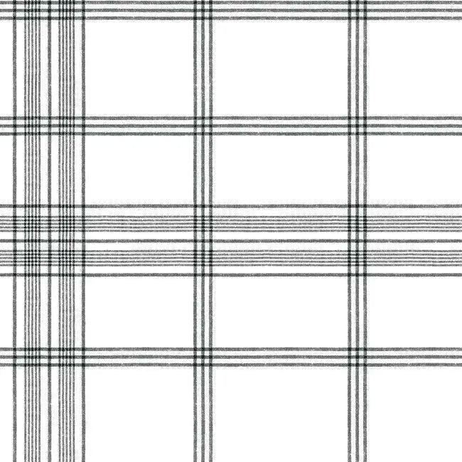 York CV4464 Charter Plaid Wallpaper