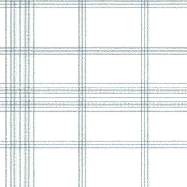 York CV4468 Charter Plaid Wallpaper