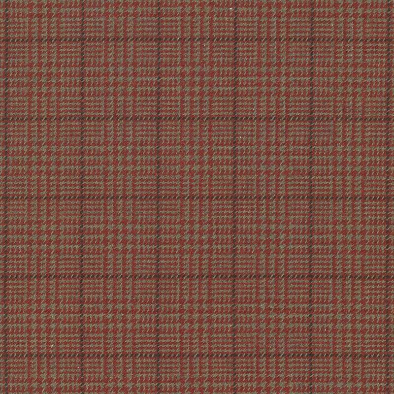 Kasmir Fabric Dashing Plaid Rust