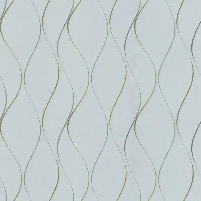 York DD3701 Wavy Stripe Wallpaper