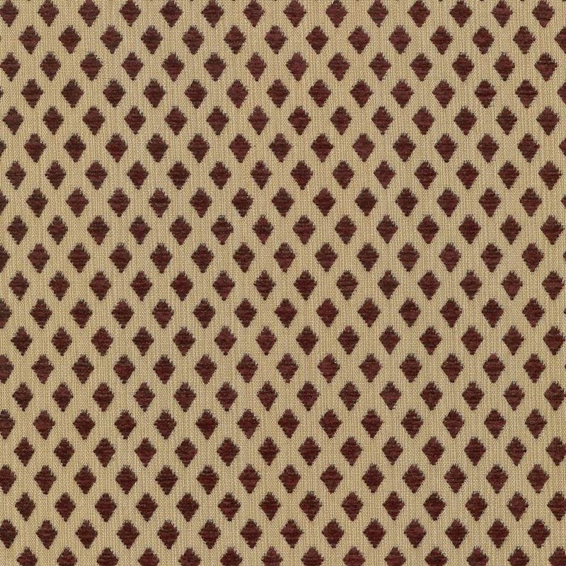 Kasmir Fabric Diamond Broker Crimson