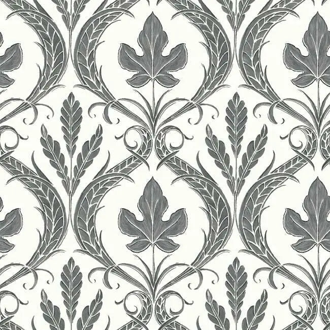 York DM4926 Adirondack Damask Wallpaper