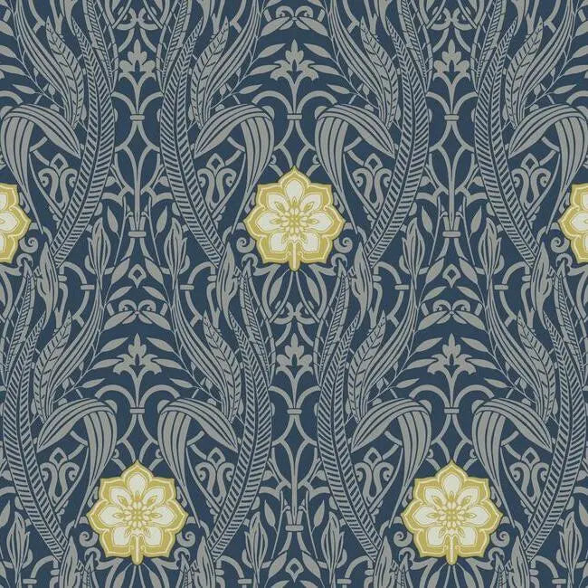 York DM4994 Gatsby Damask Wallpaper