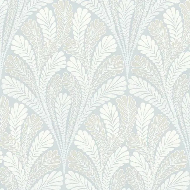 York DM5021 Shell Damask Wallpaper