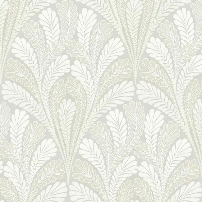 York DM5022 Shell Damask Wallpaper