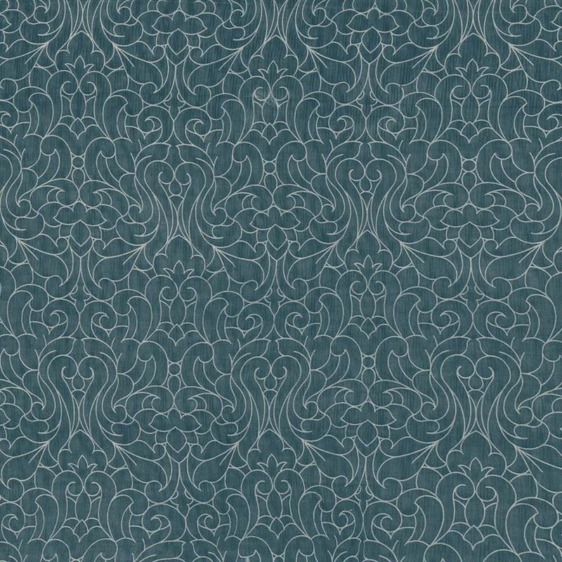 Kasmir Fabric Donatello Damask Teal