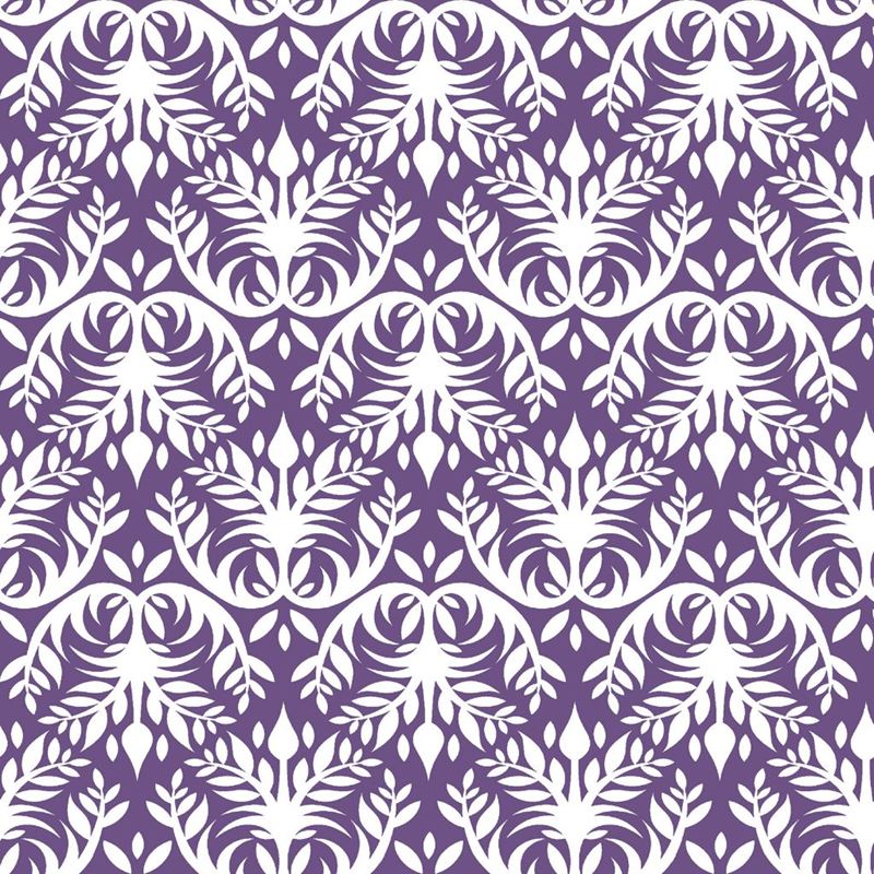 RM Coco Fabric Double Dutch Damask Reversal Heather