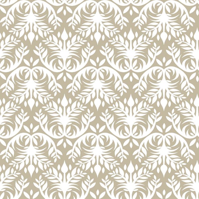 RM Coco Fabric Double Dutch Damask Reversal Linen