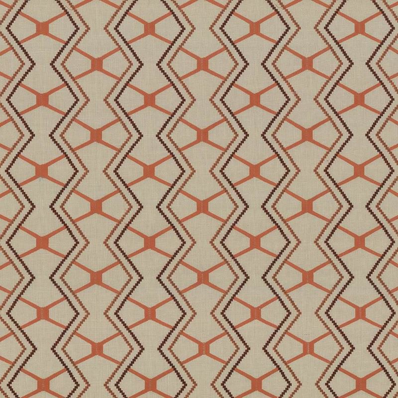 Kasmir Fabric Drewery Terra Cotta