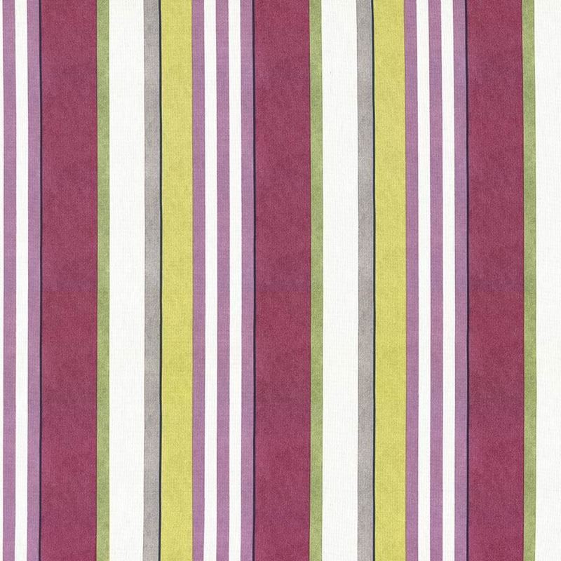 Kasmir Fabric Edgemere Stripe Damson