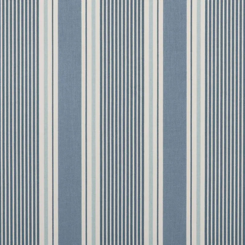 Clarke and Clarke Fabric F0408-2 Sail Stripe Cloud