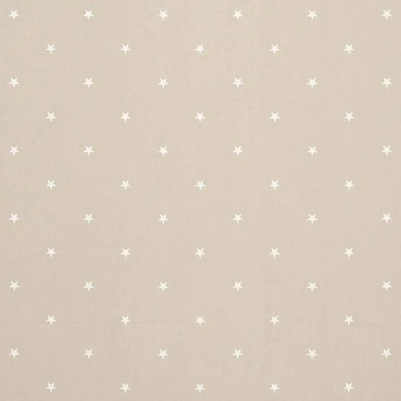 Clarke and Clarke Fabric F0519-3 Etoile Linen