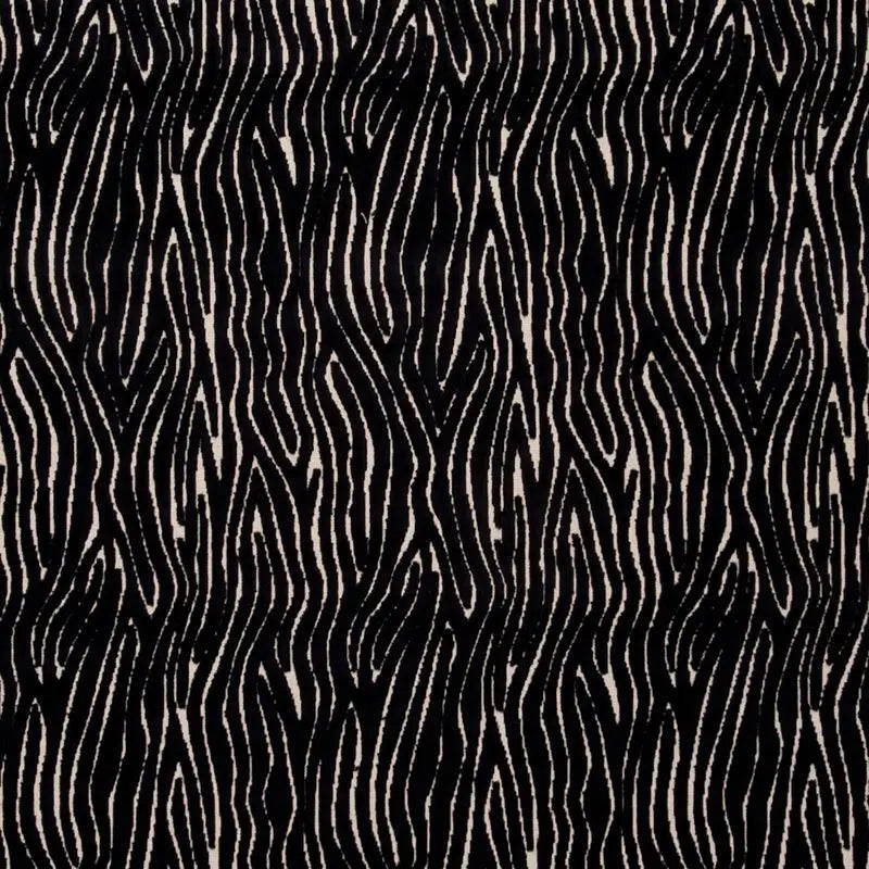 Clarke and Clarke Fabric F0749-4 Onda Ebony