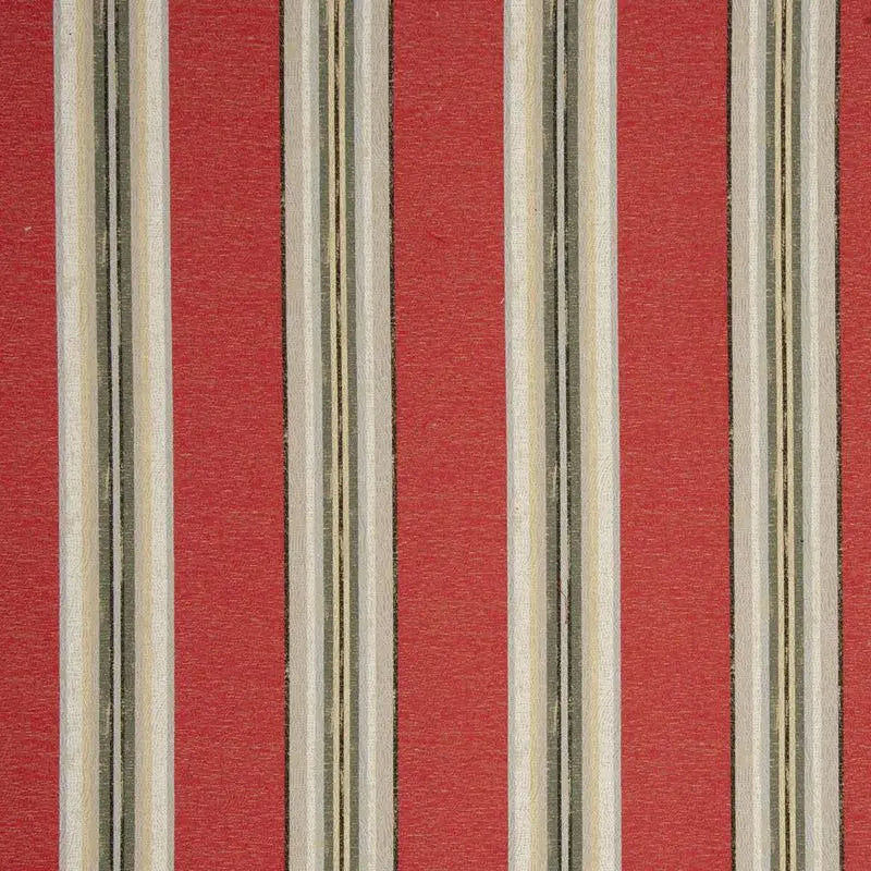 Clarke and Clarke Fabric F0797-6 Hattusa Crimson