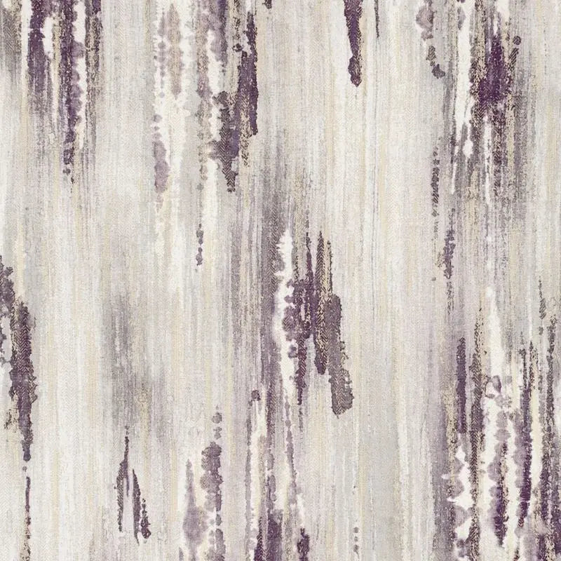 Clarke and Clarke Fabric F0806-3 Latour Damson