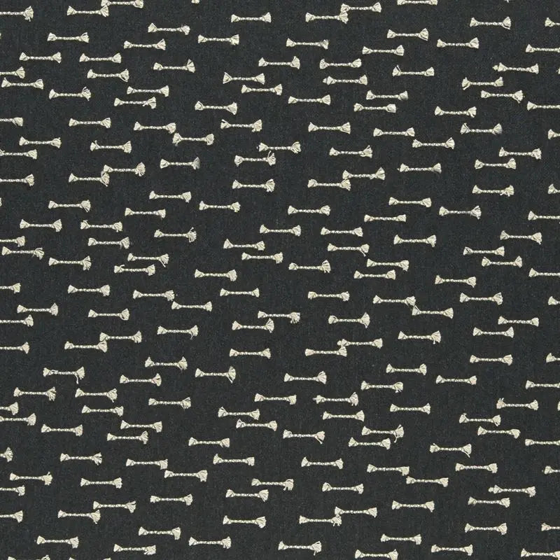 Clarke and Clarke Fabric F0958-1 Nala Charcoal