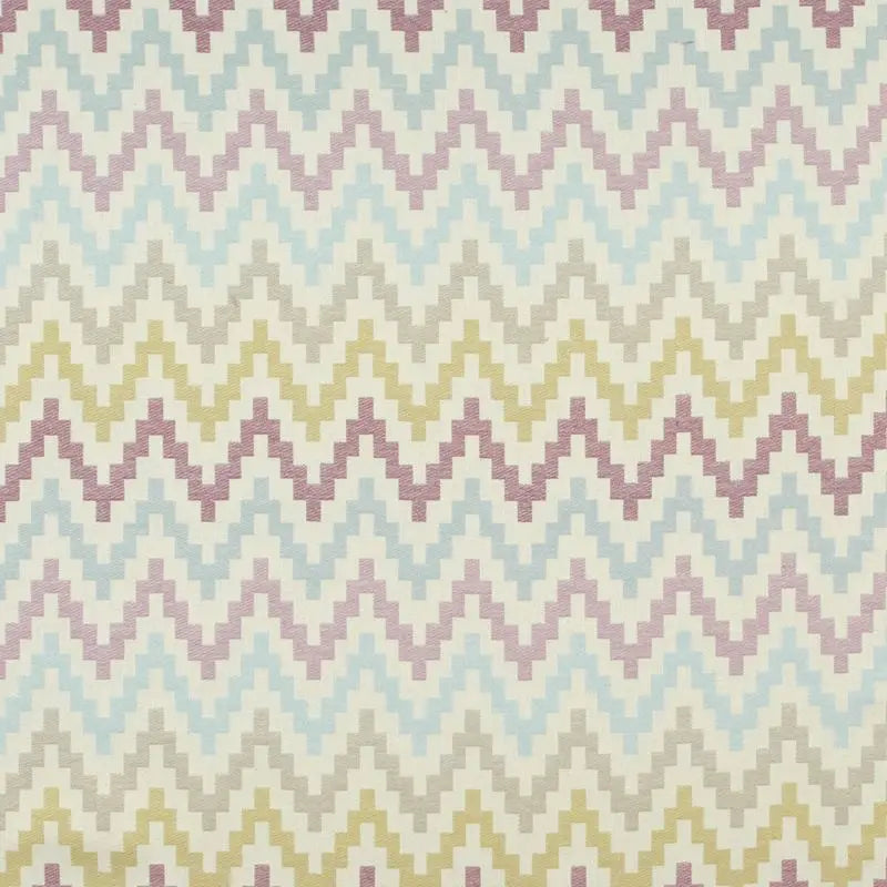 Clarke and Clarke Fabric F0996-2 Klaudia Heather/Olive