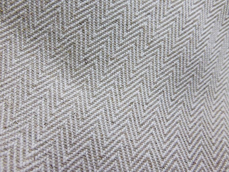 Scalamandre Fabric F1 0091T606 Tapis Chevron 320 Fr Ecru