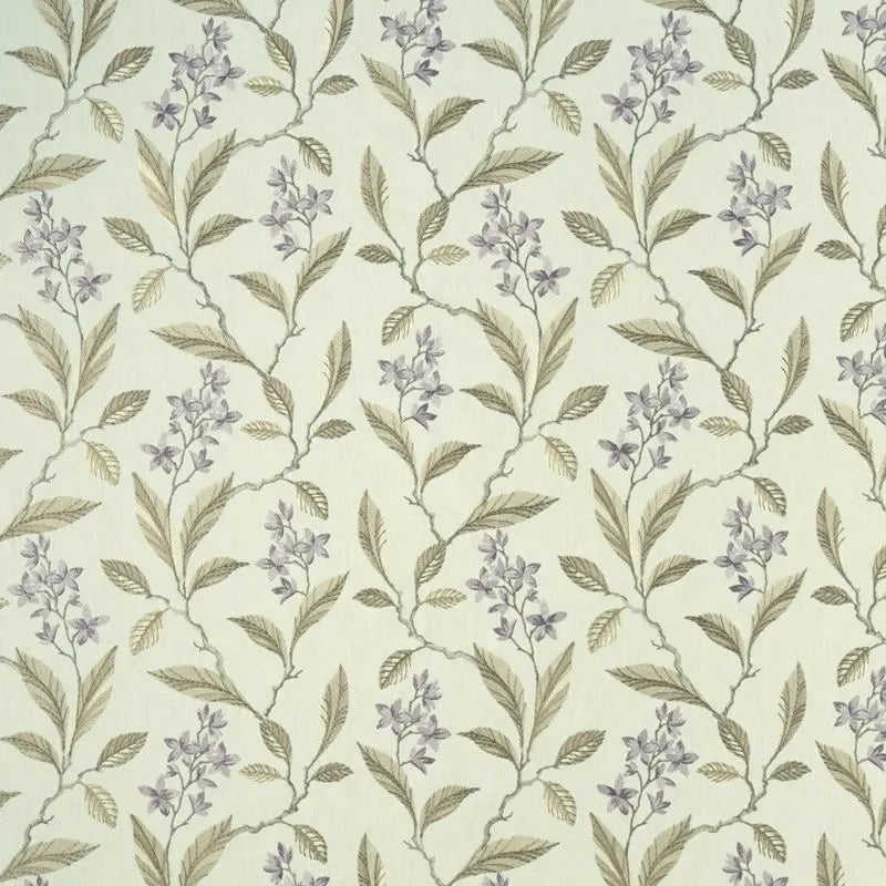 Clarke and Clarke Fabric F1008-3 Melrose Heather