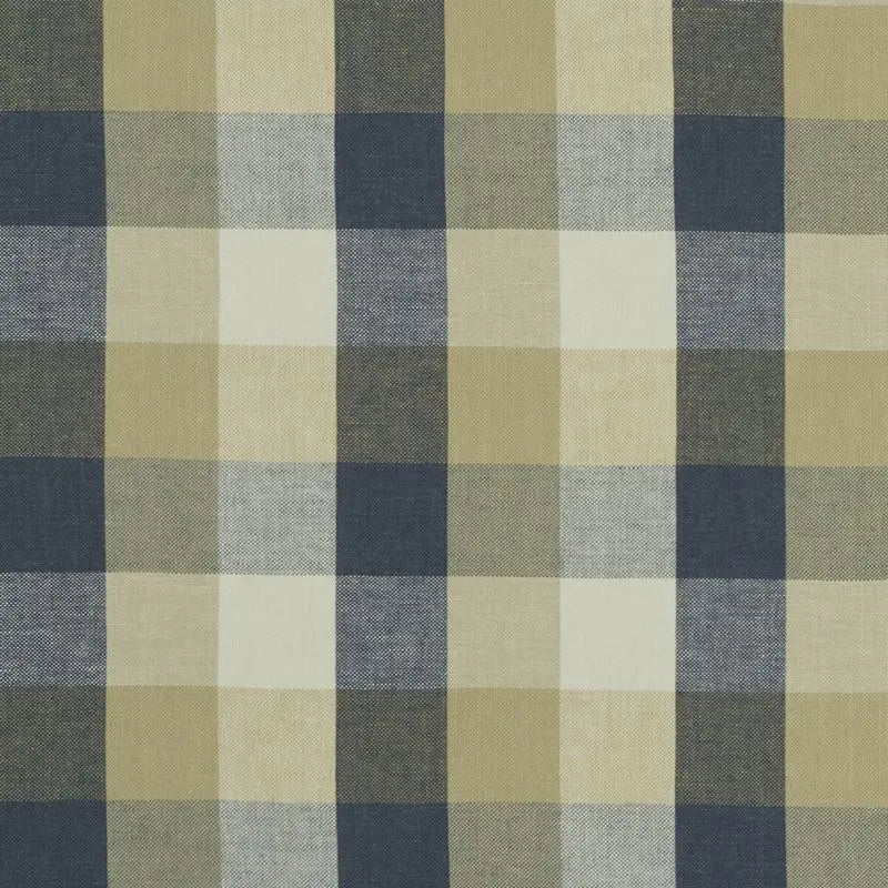 Clarke and Clarke Fabric F1042-5 Austin Check Midnight