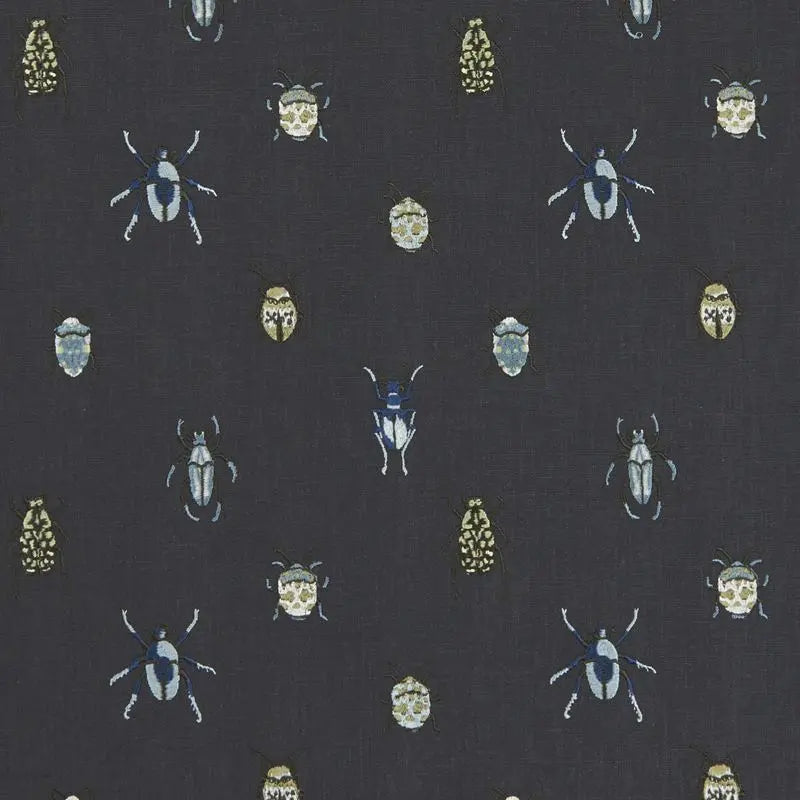 Clarke and Clarke Fabric F1095-2 Beetle Mineral