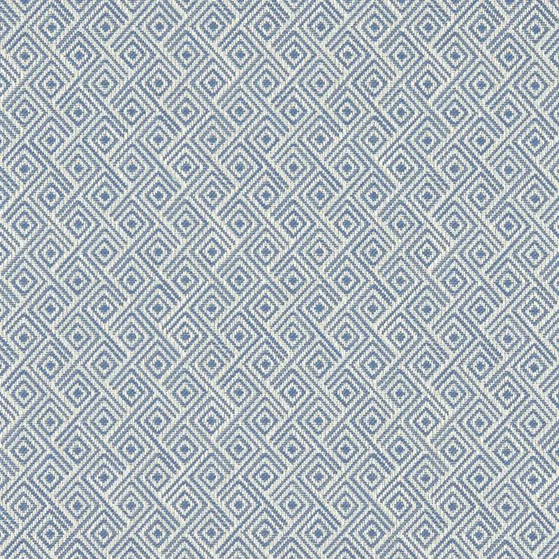 Clarke and Clarke Fabric F1134-2 Rhombus Denim