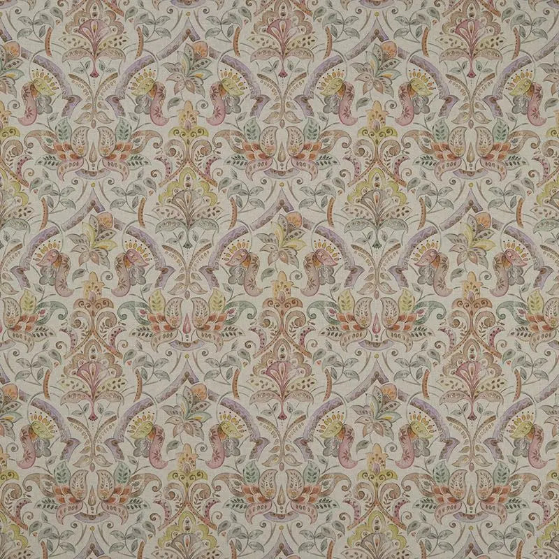 Clarke and Clarke Fabric F1172-3 Rosalie Summer