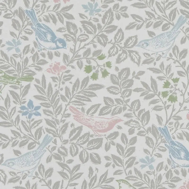 Clarke and Clarke Fabric F1184-2 Bird Song Pastel